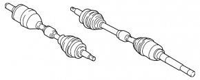Drive axle shaft front right Mitsubishi Eclipse Cross 18-20