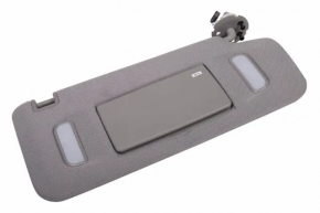Right visor Chevrolet Trax 17-20 gray with backlight
