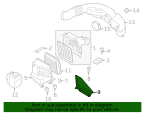 Subaru Outback 15-19 Air Intake