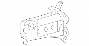 Front left side member nose for Toyota Tundra 22-26