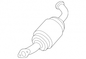 EGR pipe with corrugation VW Passat b7 12-14 2.0TDI