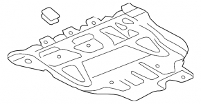 Engine protection Audi A3 8V 15-16 1.8T, 2.0T