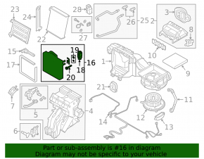 VW Jetta 19-24 Air Conditioner Heater Valve
