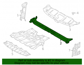 TV bar upper Nissan Rogue 21-23