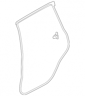 Subaru Forester 25-26 rear left door seal