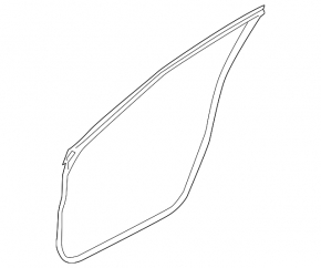 Front left door seal Nissan Kicks 18-24