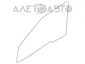 Front right door glass Hyundai Santa Fe 00-06
