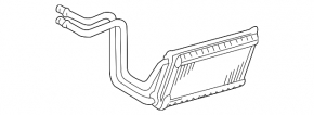 Heater radiator heater Lexus GX470 03-09