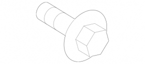 Front left outer CV joint mounting bolt for Mercedes X247 GLB 20-26 50mm