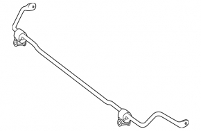 Rear stabilizer Mercedes GLC 16-22