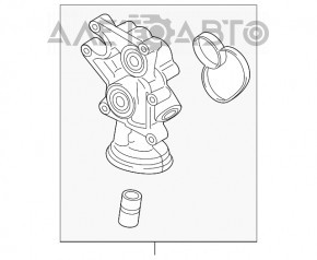 Oil filter housing Ford Edge 15-18 3.5