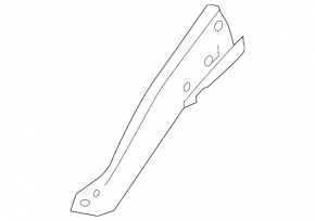 Front Left Fender Bracket Nissan Versa Note 13-19