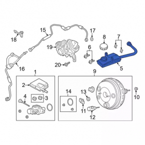 GTZ tank Ford C-max MK2 13-18 without pipe