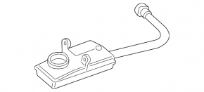 GTZ tank Ford C-max MK2 13-18 without pipe
