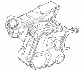 ABS ABS Ford Bronco Sport 21-25 with brake master cylinder, reservoir and cover