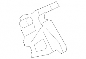 Right engine mount bracket for Porsche Cayenne 19-23 3.0T