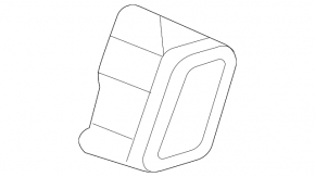 Front right door lock button Chevrolet Volt 16-