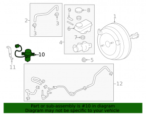 Vacuum pump Subaru Forester 14-18 SJ 2.0