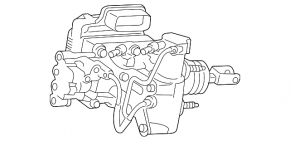 ABS brake system with brake master cylinder for Toyota Camry V50 12-14 hybrid USA