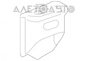 Rear left shock absorber bracket Toyota Highlander 20- lower