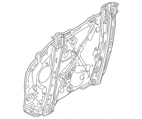 Window lifter with motor front left BMW 3 G20 19-