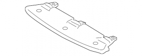 Subaru BRZ 13-20 front bumper bracket, center lower