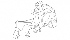 Rear left axle Audi A3 8V 15-20 AWD 2.0T