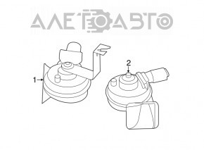Signal high BMW 3 F30 12-15