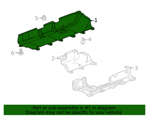 Underbody protection Chevrolet Equinox 23-24 LSD FWD
