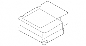 Module srs airbag computer airbags Audi Q3 8U 15-18