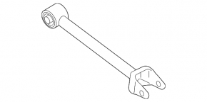 Lower rear left transverse rod Mazda 6 18-21 rusty, microcracks S/B