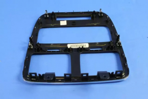 Dodge Grand Caravan 11-20 black center dash trim with deflectors, scratched