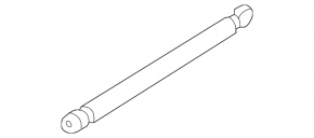 Left hood shock absorber for Cadillac ATS 13-19