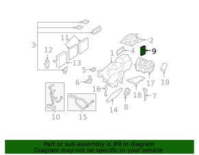 Mercedes W221 heater control unit