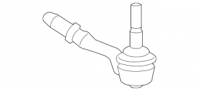Right steering tip for BMW X5 G05 19-25 with Active Steering