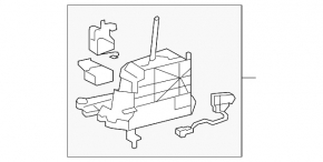 Lexus LS460 07-09 gearbox shifter