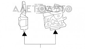Dodge Durango 11-24 Electric Tailgate Lock