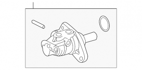 Lexus RX300 RX330 RX350 04-09 Brake Master Cylinder with Reservoir