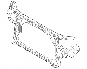 Audi A8 10-18 radiator panel TV