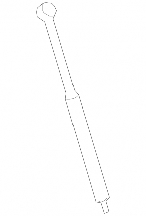 Right hood shock absorber for Lexus LS460 LS600h 07-12