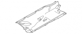 Front right underbody protection Nissan Rogue 21-23 JP built