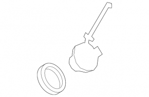 Toyota Venza 21- Fuel Filler Cap