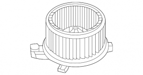 Mitsubishi Outlander 22-25 heater fan motor