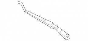 Left windshield wiper arm for Toyota Solara 2.4 04-08