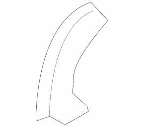 Windscreen wiper seal right Kia Sorento 16-20