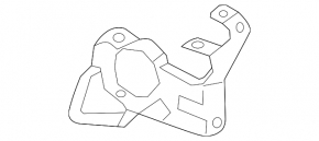 Mitsubishi Outlander 18-22 PHEV Inverter Cooling Pump Bracket