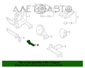 Antenna keyless Hyundai Hyundai Genesis 14-16