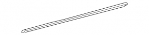Molding door-glass central rear left Mercedes GLA 15-20 chrome