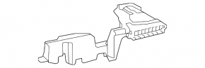 Trunk pocket box right Mercedes GLC 16-22