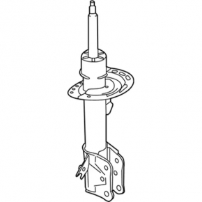 Shock absorber strut assembly front left Lincoln MKX 16-18 electric
